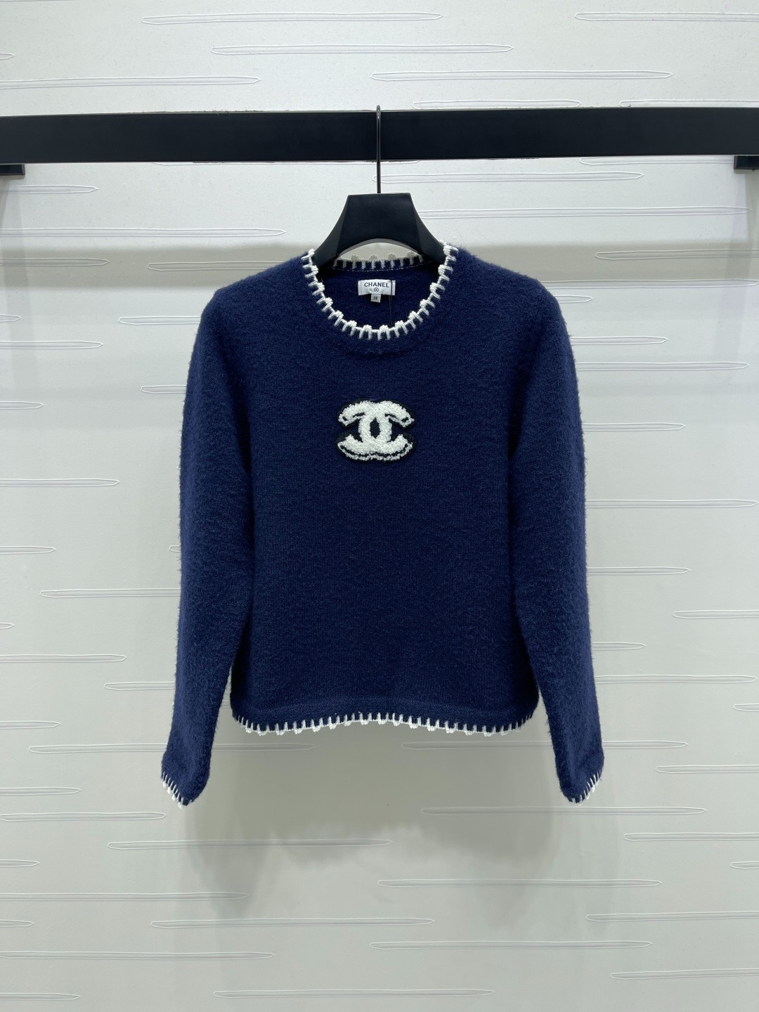 샤넬 26 봄 신상 라운드 니트 긴팔