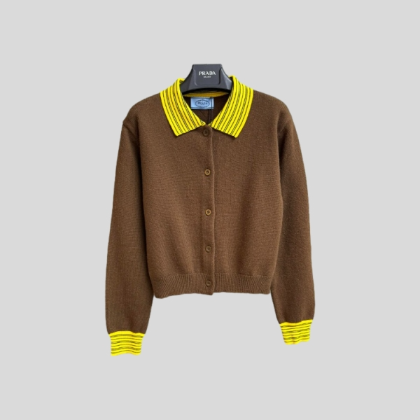 프라다 니트 가디건