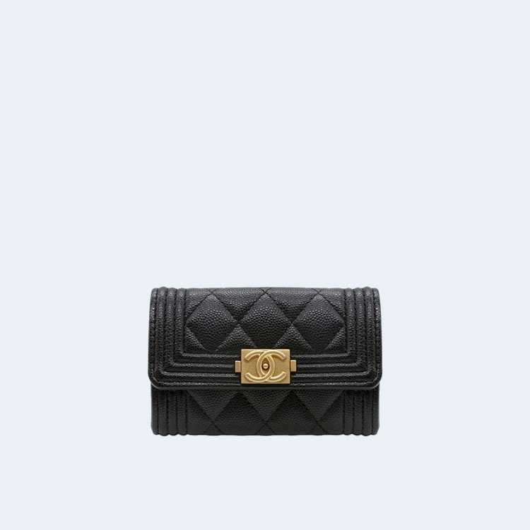 샤넬 보이 플랩 카드 홀더