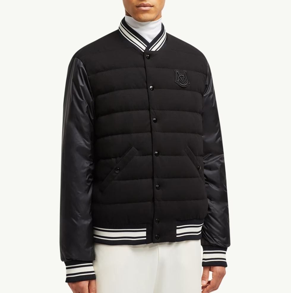 몽클레어 부셰 리버서블 다운 바시티 자켓