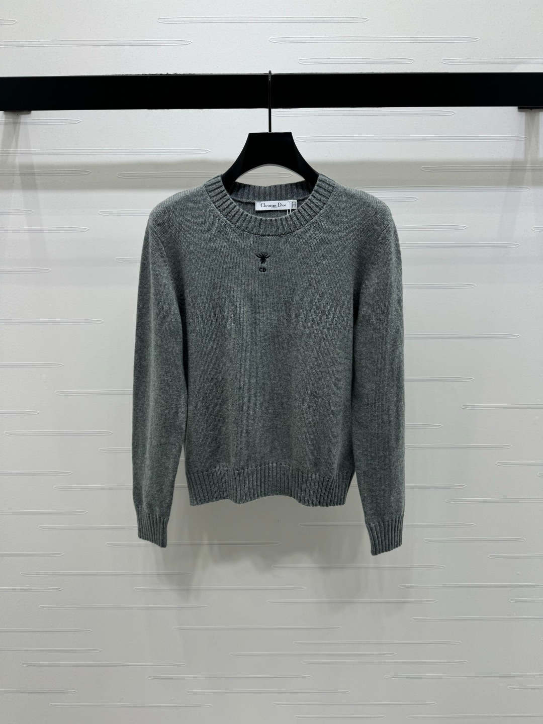 디올 26 봄 무지 라운드 긴팔