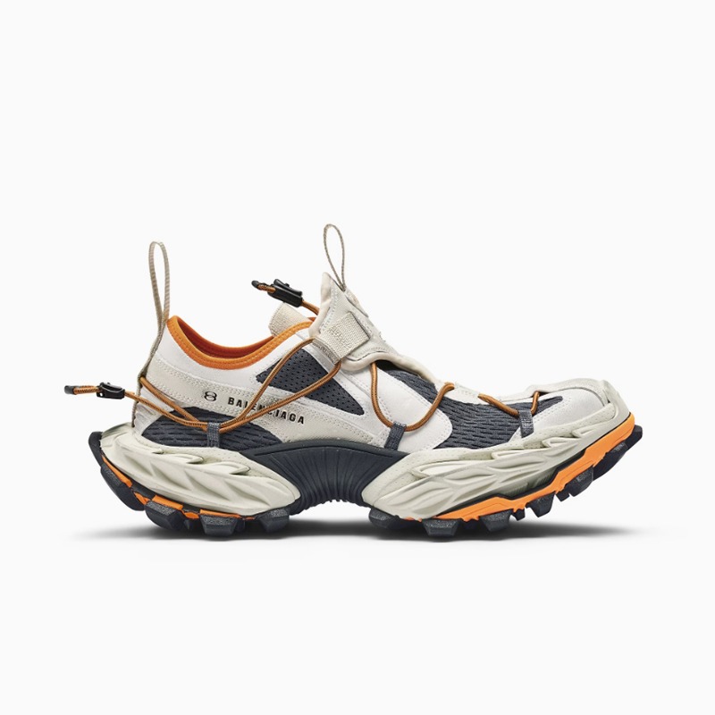 발렌시아가 하이크 스니커즈 베이지오렌지 