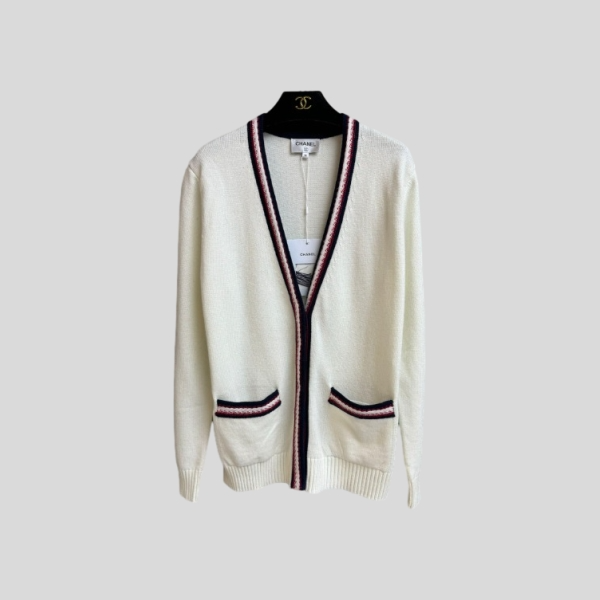 샤넬 브이넥 가디건