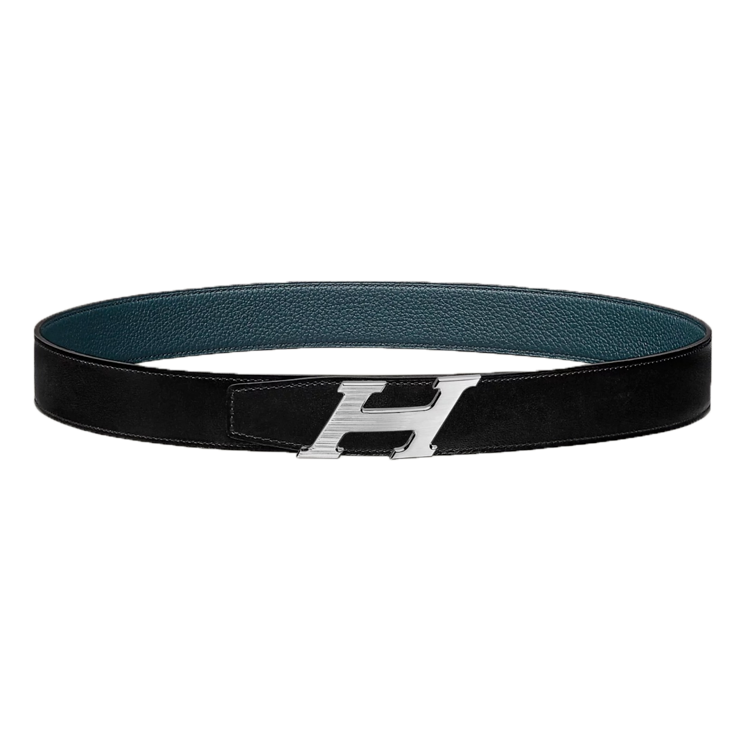 에르메스 아고라 벨트 버클 양면 가죽 스트랩