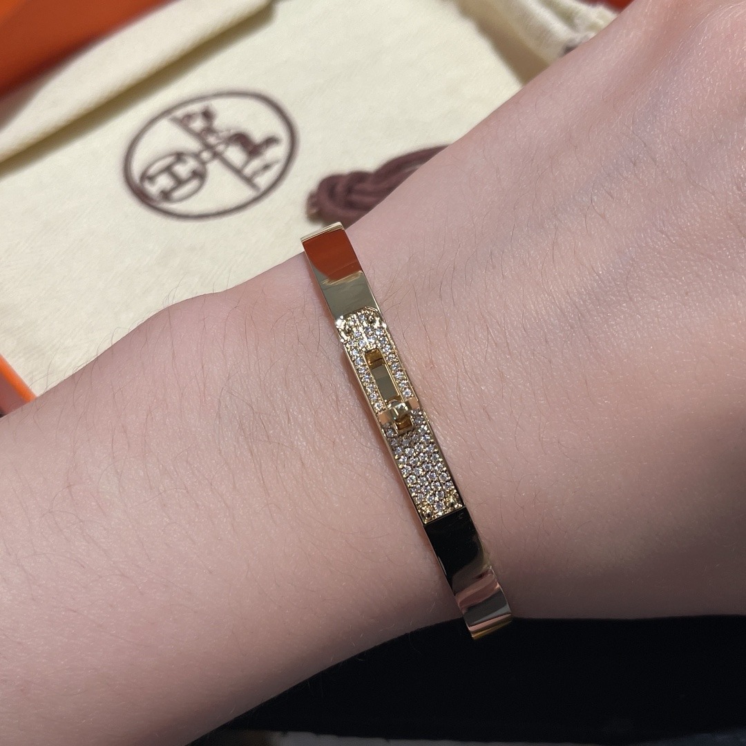 에르메스 핸드메이드 큐빅 팔찌