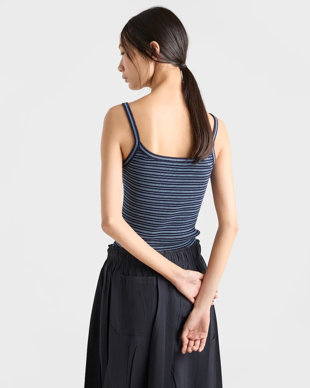 프라다 코튼 탑