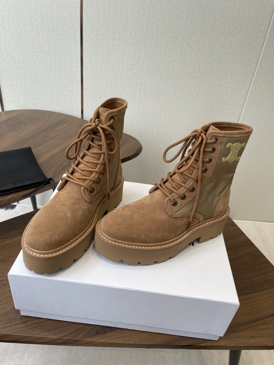 셀린느 25 신상 양멱 앵클부츠