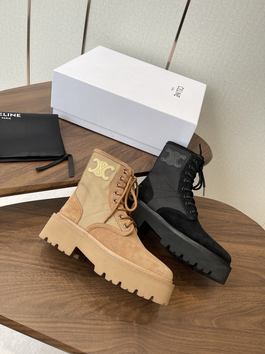 셀린느 25 신상 양멱 앵클부츠