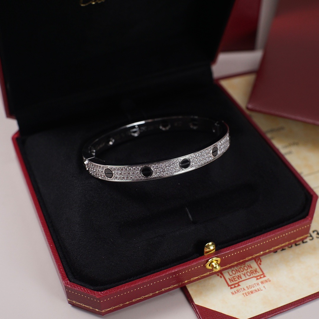 까르띠에 블랙 love 러브 브레이슬릿