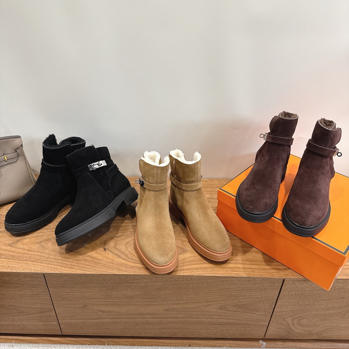 에르메스 Kelly 클래식 앵클부츠