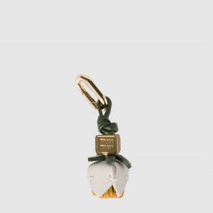 미우미우 가죽 마이크로 트릭 키링