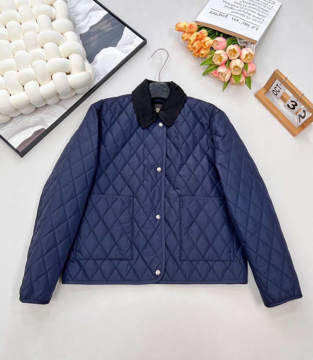 로로피아나 신상 퀼팅 터틀넥 패딩