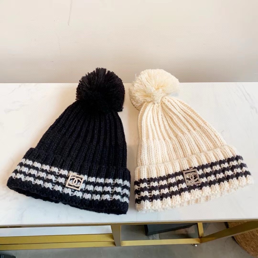 샤넬 니트 비니