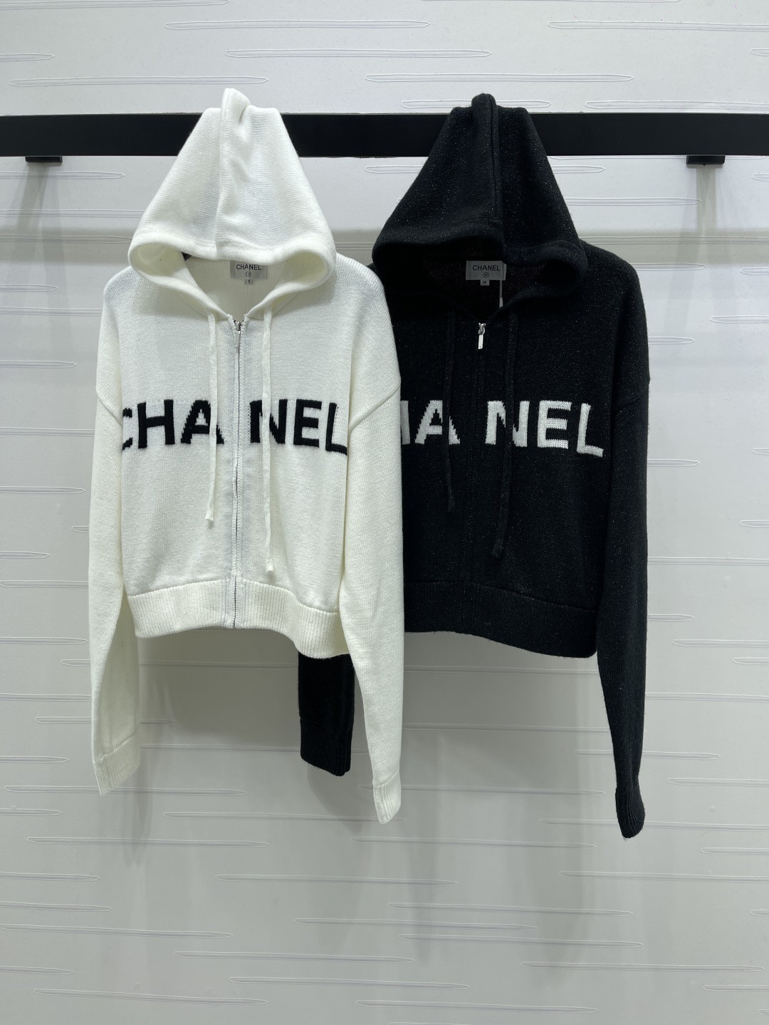 샤넬 26 봄 신상 후드 집업 가디건