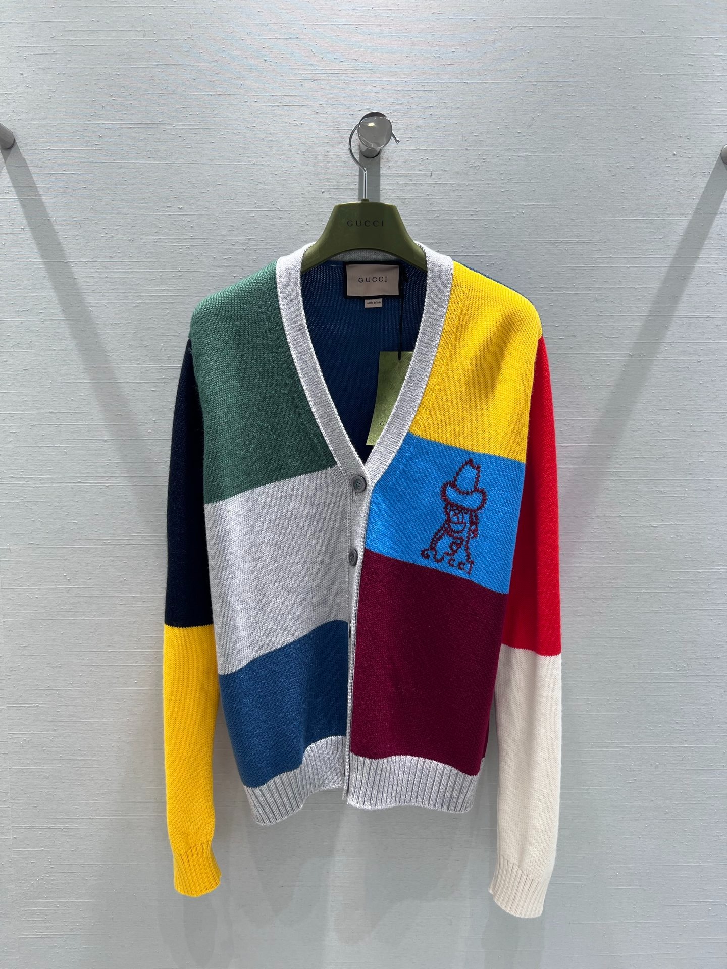 구찌 26SS 초봄 신상 컬러 니트 가디건