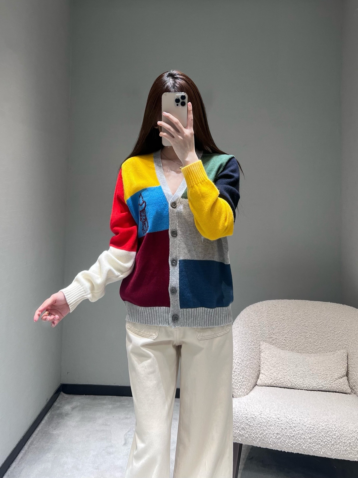 구찌 26SS 초봄 신상 컬러 니트 가디건