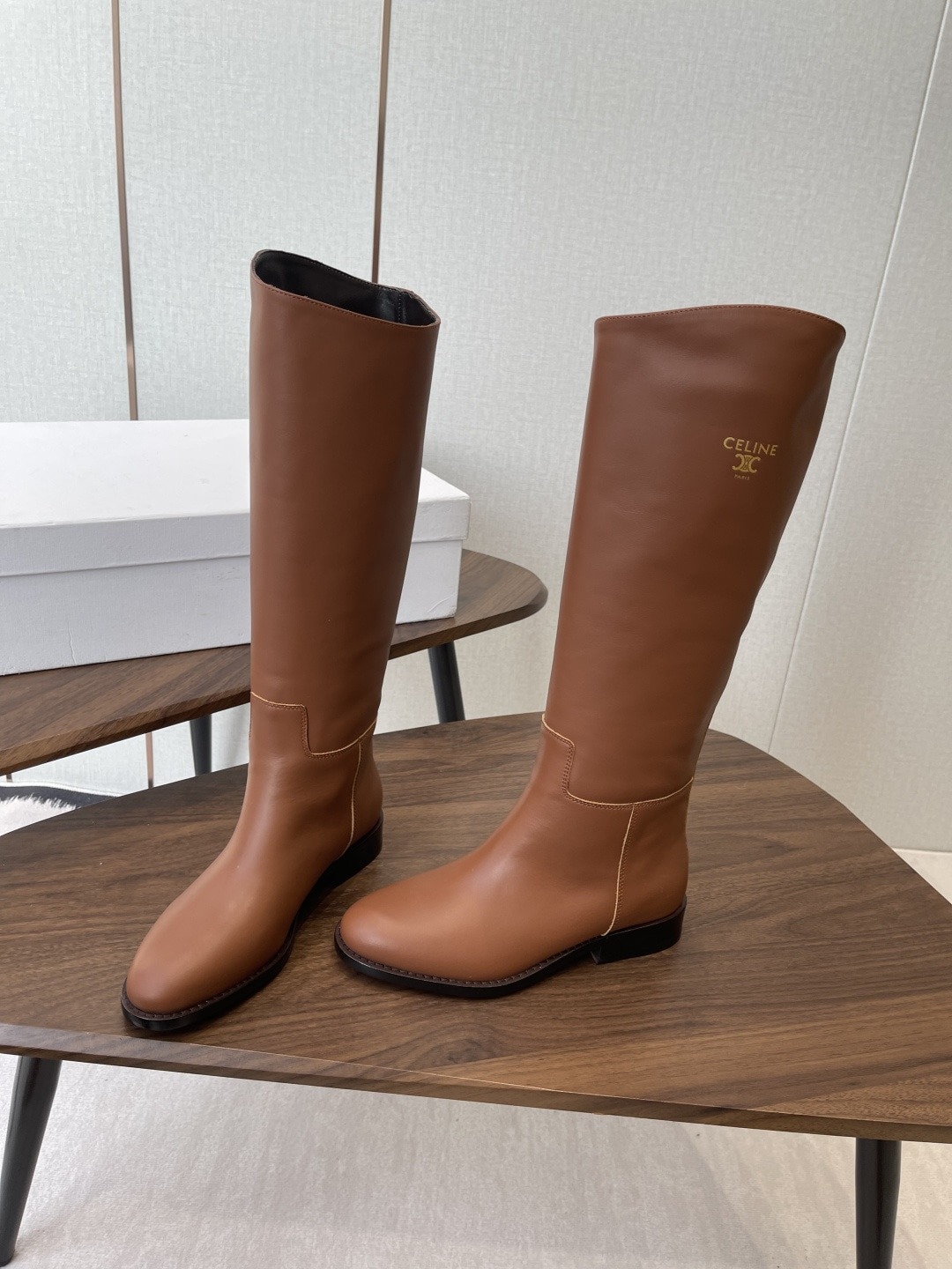 셀린느 25ss 신상 워커 롱부츠