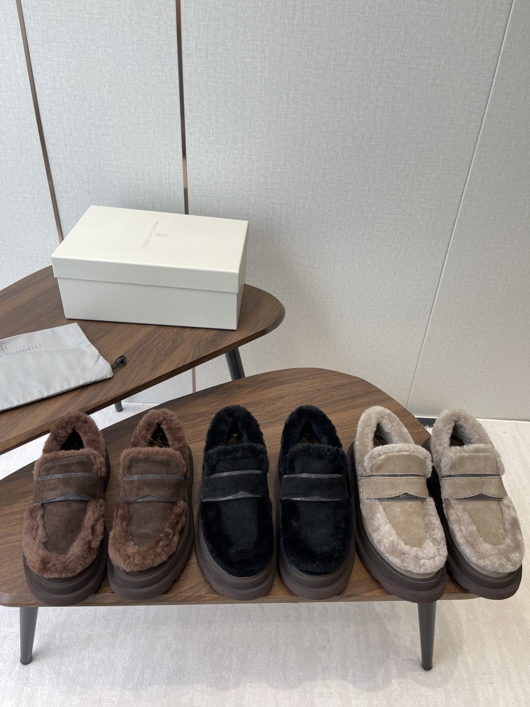 브루넬로쿠치넬리 쿠치넬리 신상 털로퍼