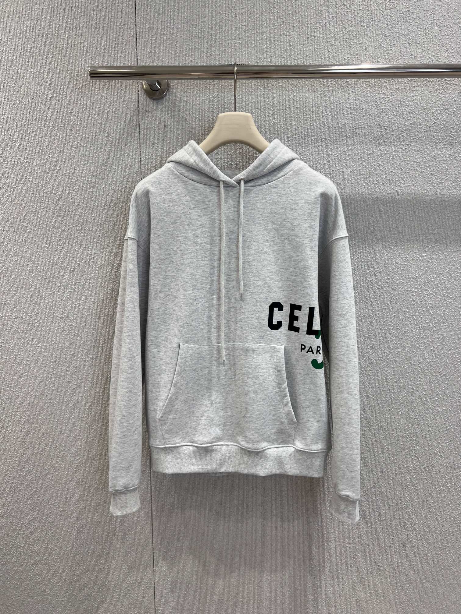 셀린느 26 신상 코튼 플리스 루즈 후드