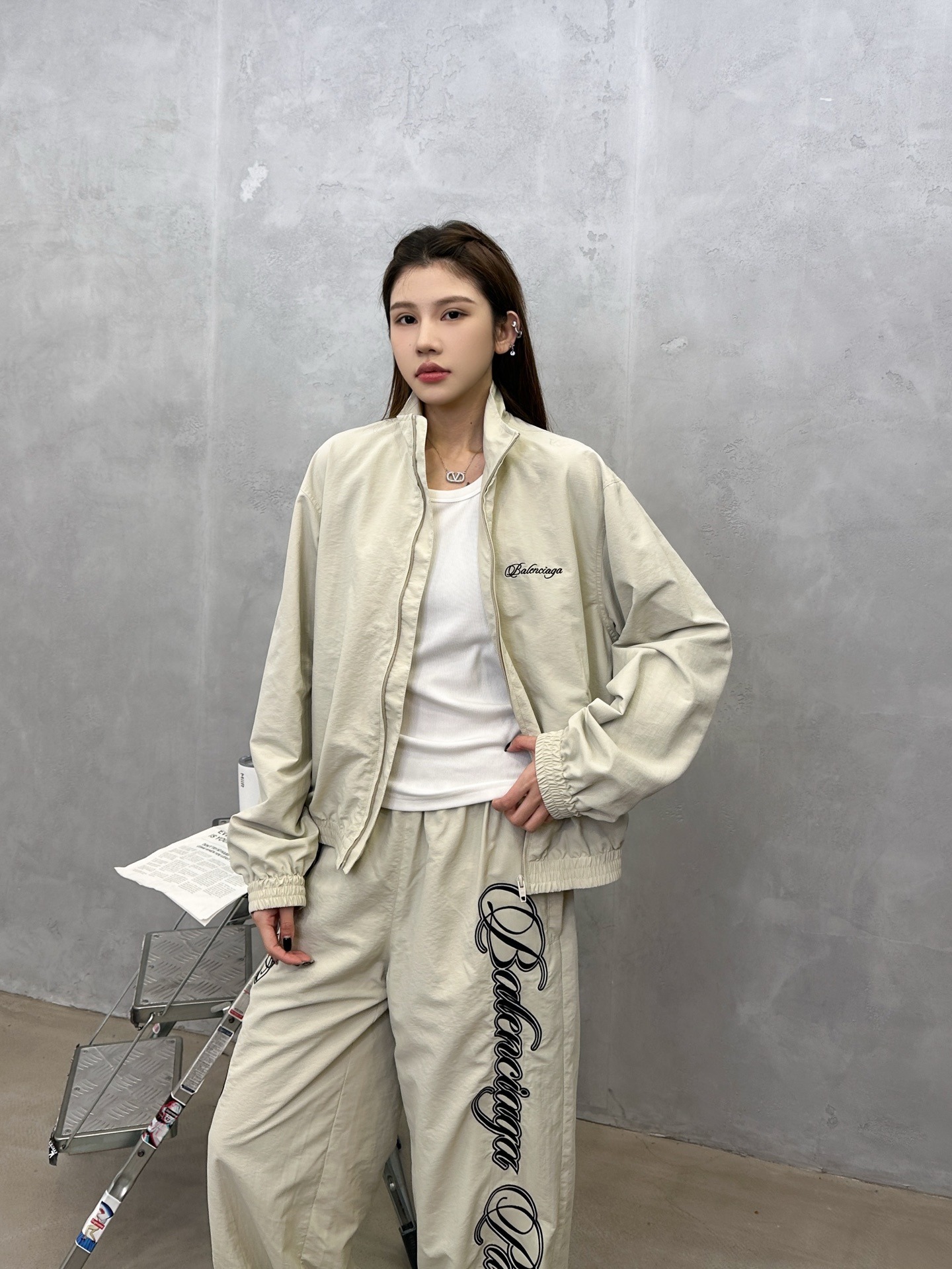 발렌시아가 신상 캐쥬얼 트렌치 재킷