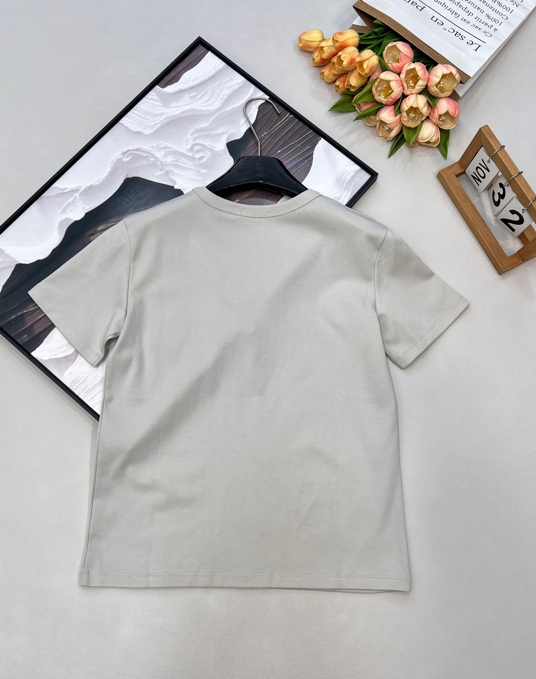 루이비통 프린트 반팔 티셔츠