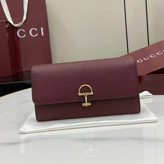 구찌 2025 소프트 빗 장지갑