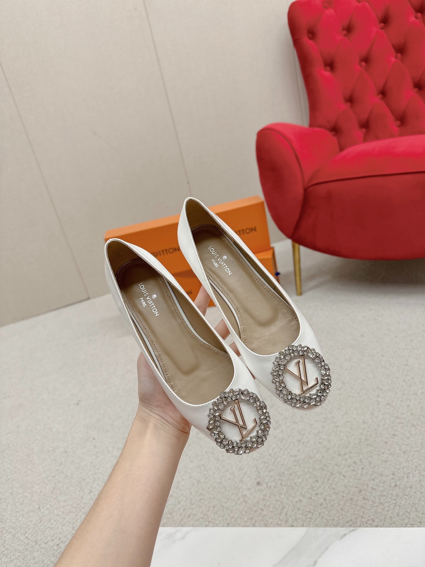 루이비통 클래식 스틸레토 힐