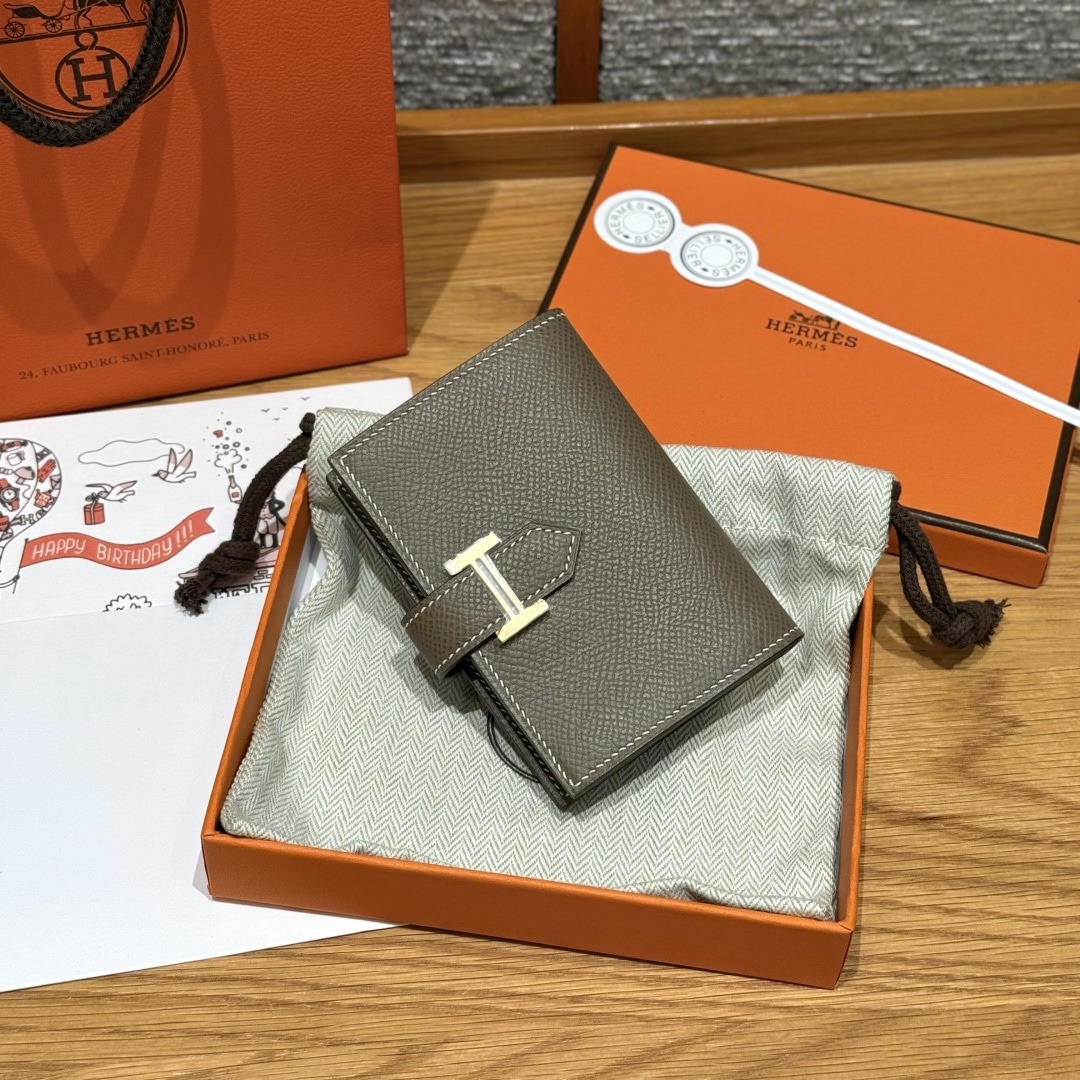 에르메스 베안 컴팩트 지갑