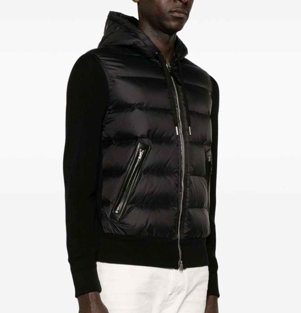 톰포드 니트 푸퍼 자켓