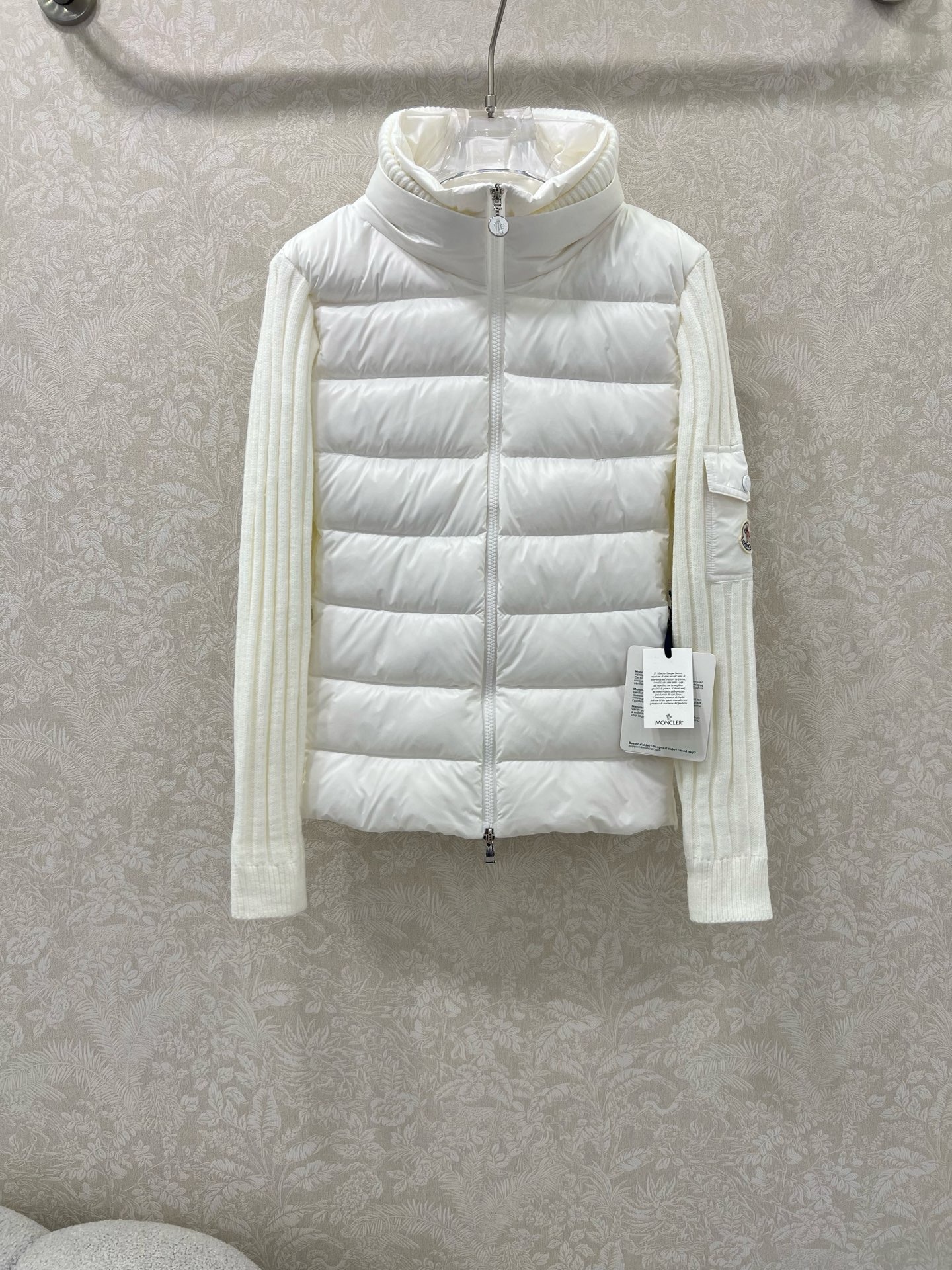 몽클레어 25 신상 트리콧 니트 패딩