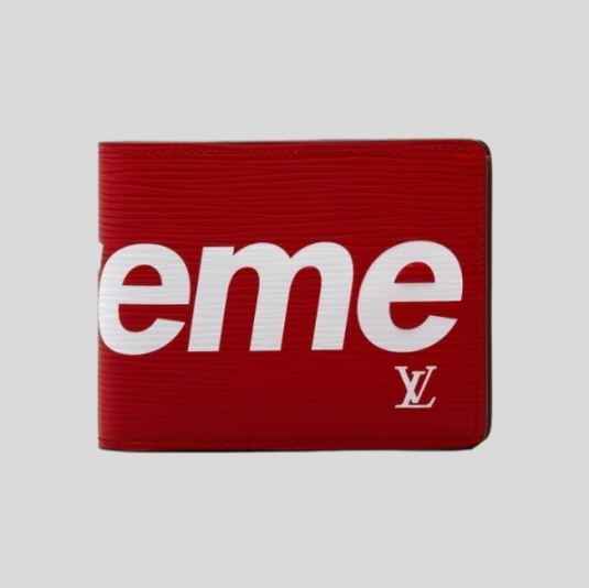 루이비통 x 슈프림 반지갑