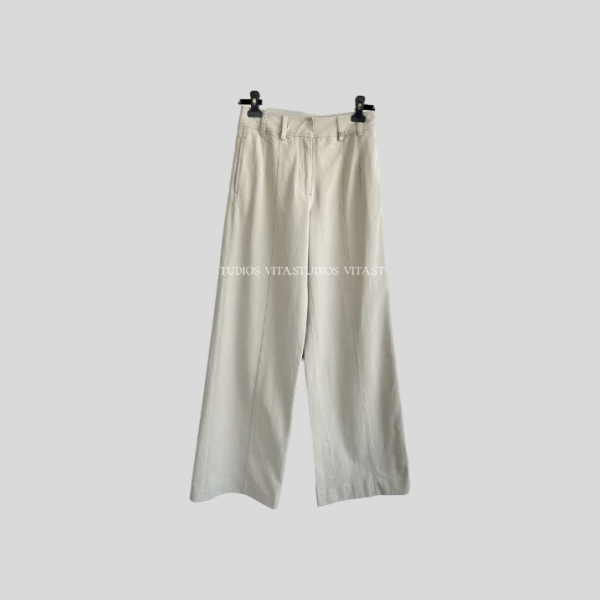 샤넬 코튼 팬츠