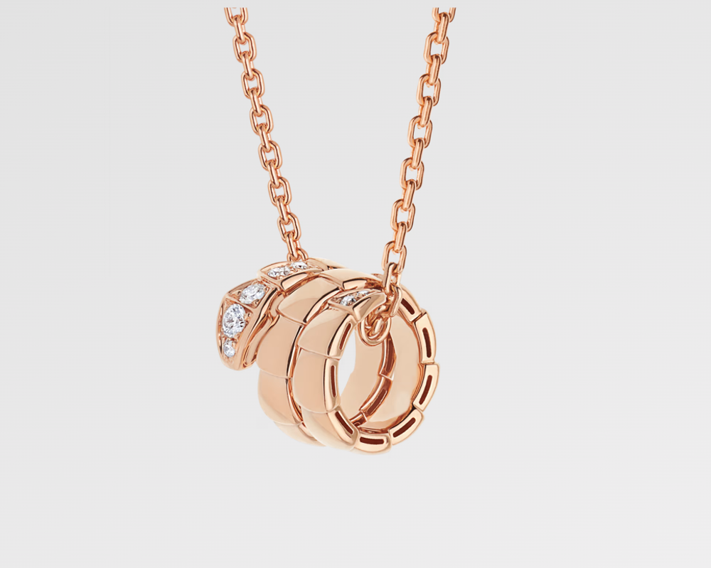 불가리 세르펜티 바이크 네크리스