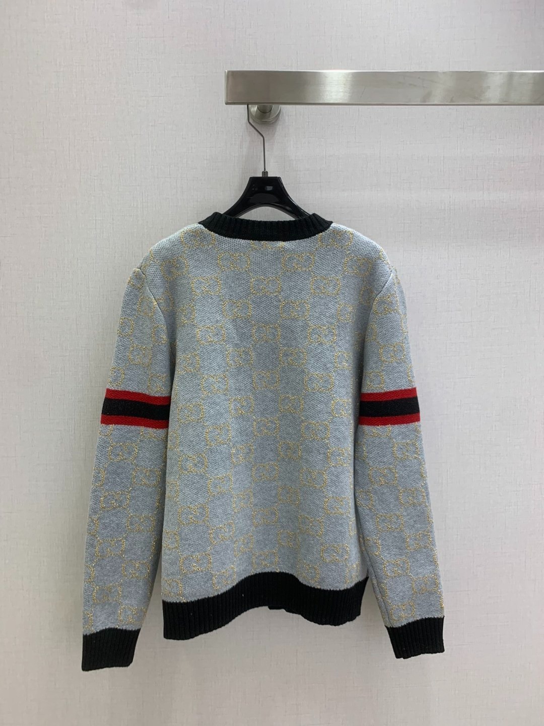 구찌 키즈 웹 스트라이프 가디건