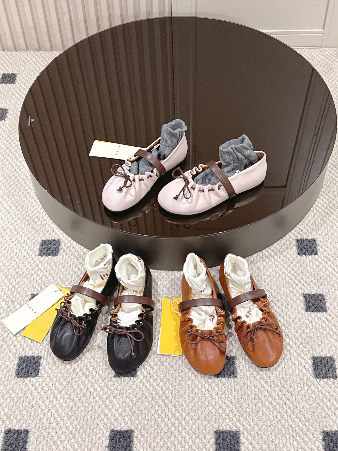 마르니 26 신상 발레리나 플랩슈즈