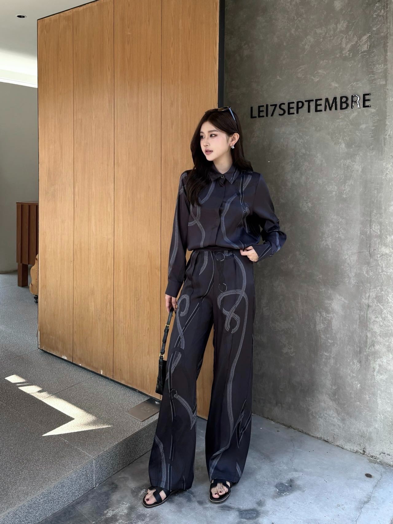 에르메스 26 신상 프린티드 실크 세트