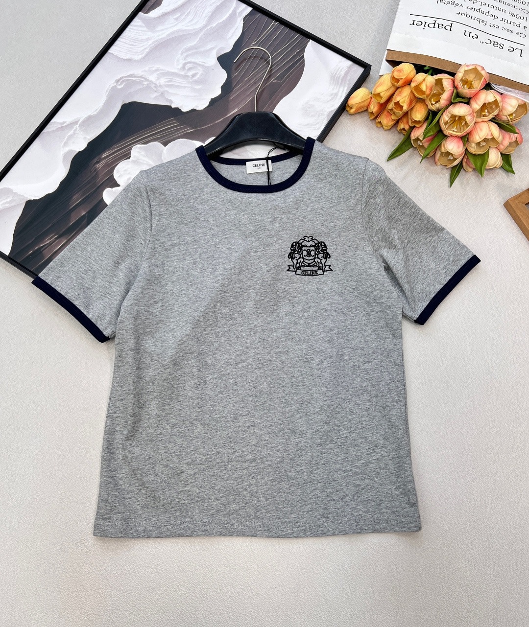 셀린느 봄여름 신상 반팔티셔츠