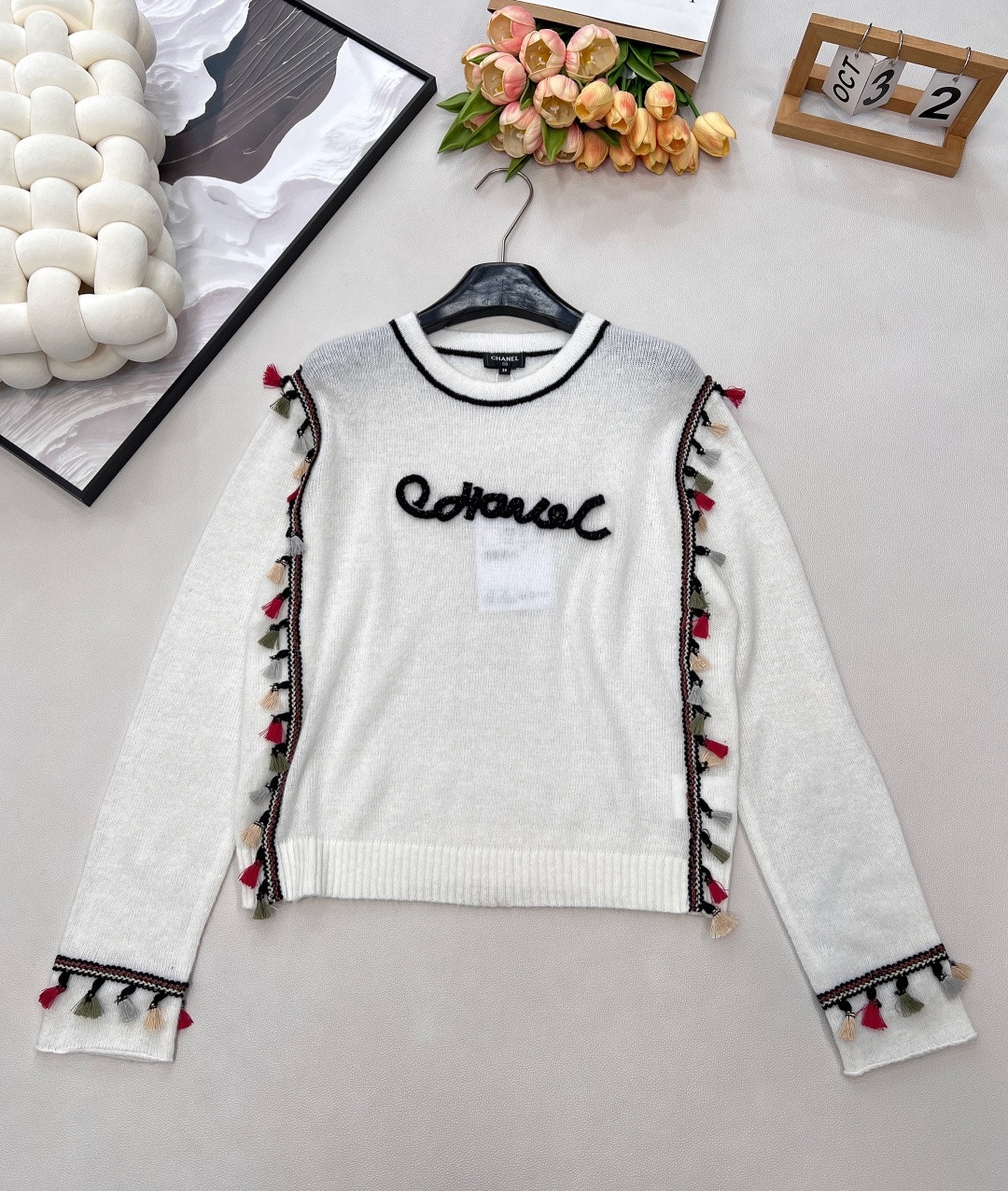 샤넬 신상 풀오버 니트 스웨터