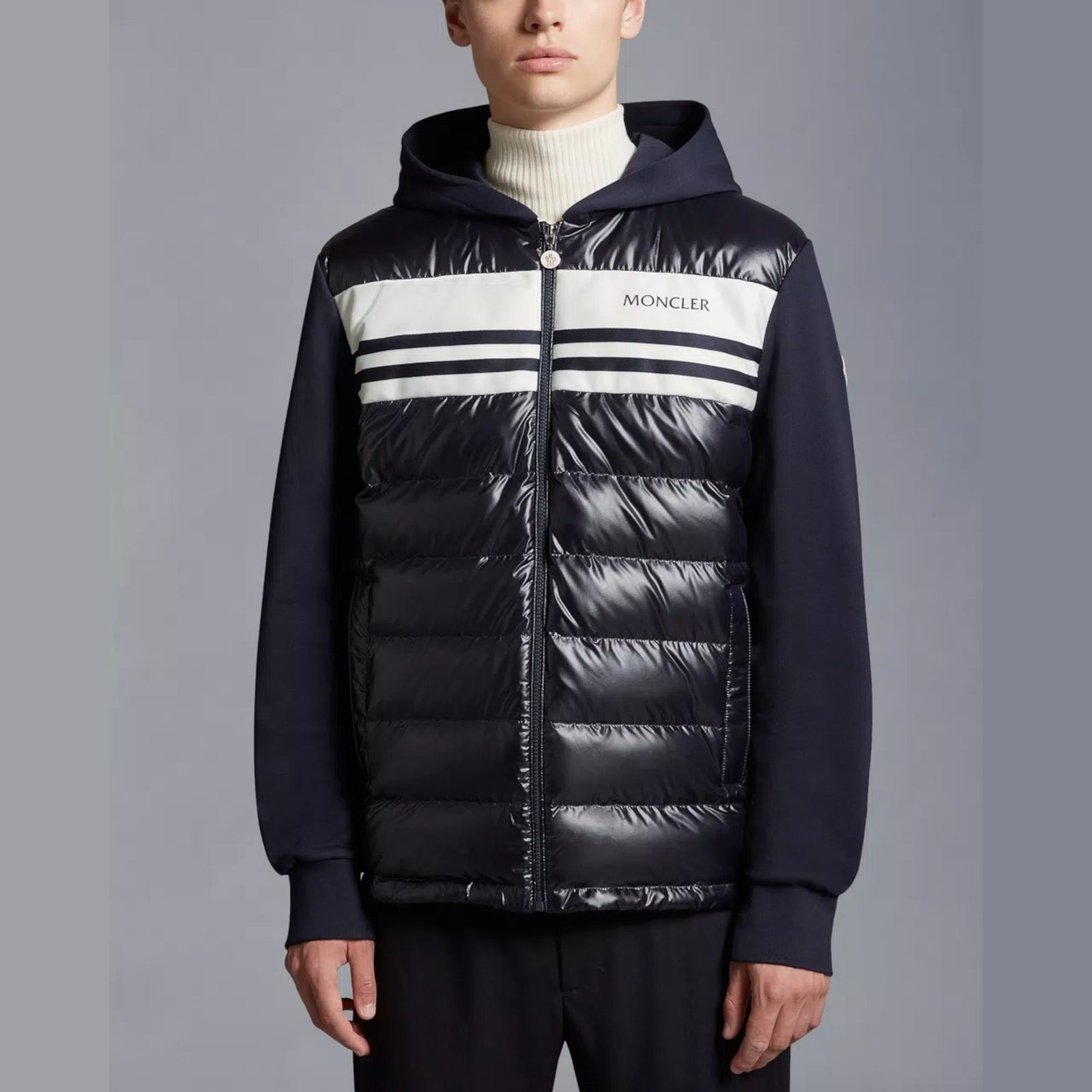 몽클레어 패디드 코튼 집업 패딩