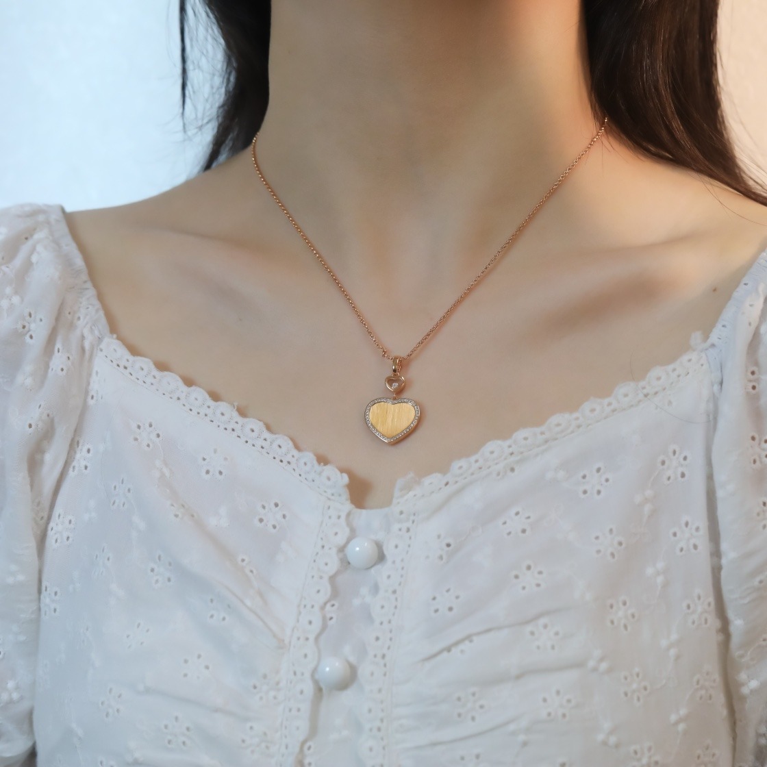 쇼파드 해피하트 목걸이