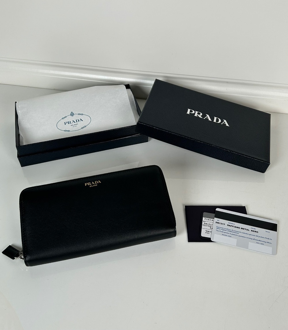 프라* 지퍼 장지갑 1ML506