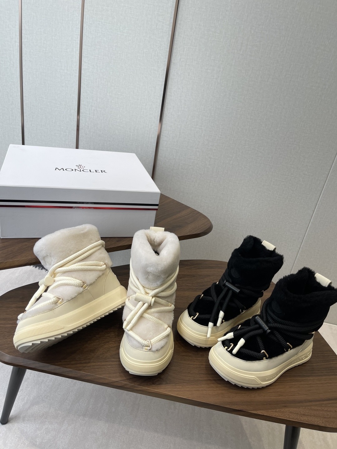 몽클레어 25 신상 양털 스키부츠