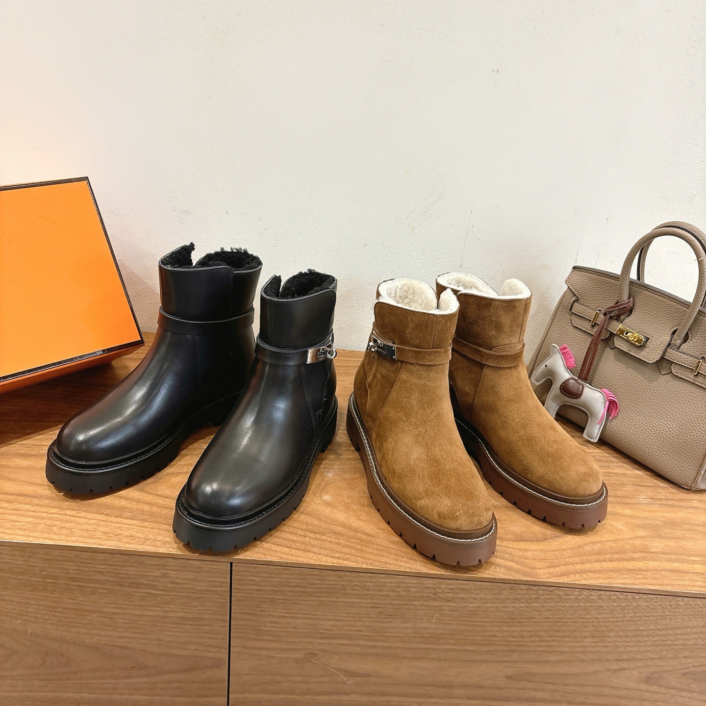 에르메스 제프 앵클부츠