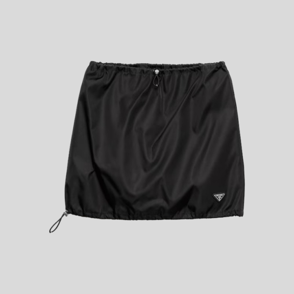 프라다 리나일론 미니스커트