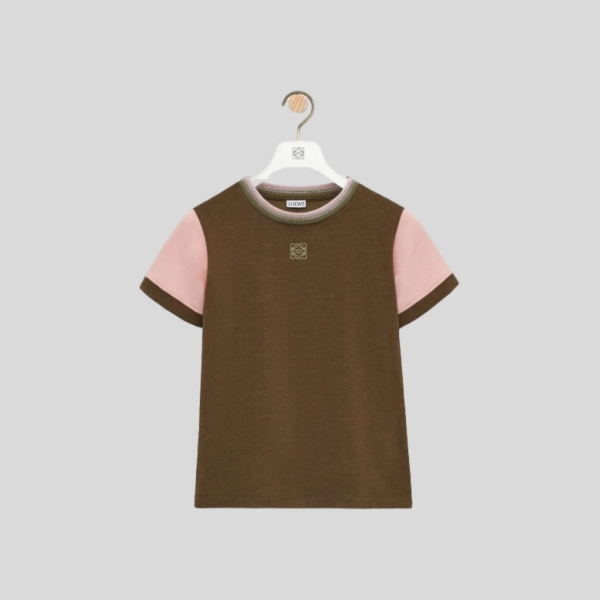 로에베 코튼 혼방 스몰 핏 티셔츠