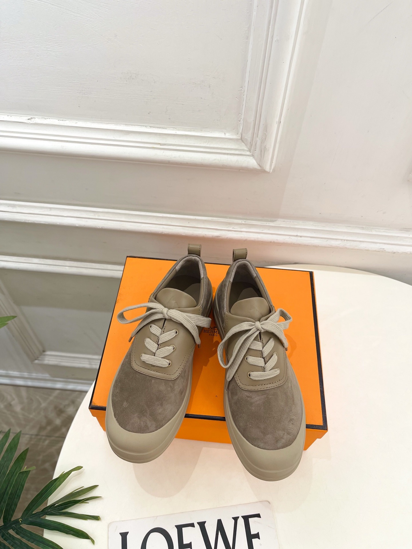 에르메스 신상 로우탑 스니커즈