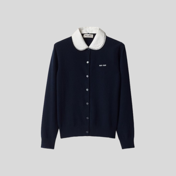 미우미우 캐시미어 가디건