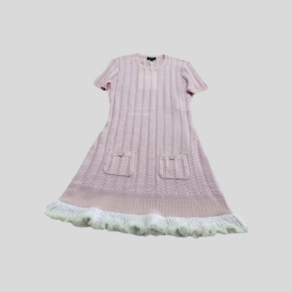 샤넬 투피스 드레스